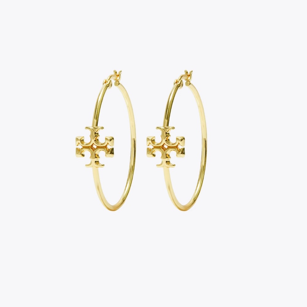 Tory Burch Eleanor Hoop Earrings